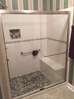 Shower door