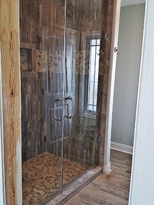 Shower door